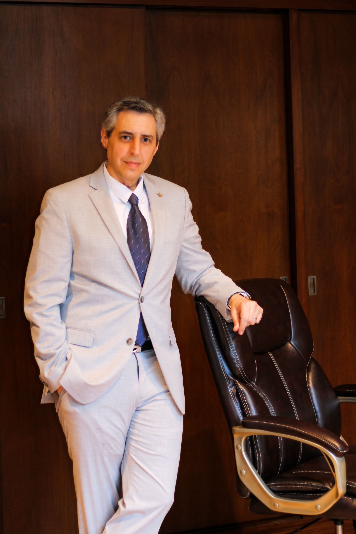 Maximiliano Götz, founder of MGNI, in the firm's Buenos Aires office